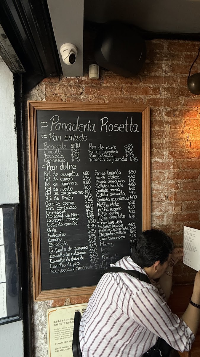 Panadería Rosetta Puebla Menu - Image 4